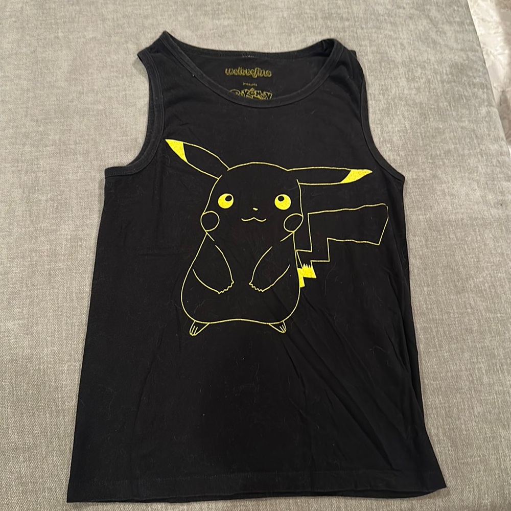 Men’s XS pikachu tank top Pokémon